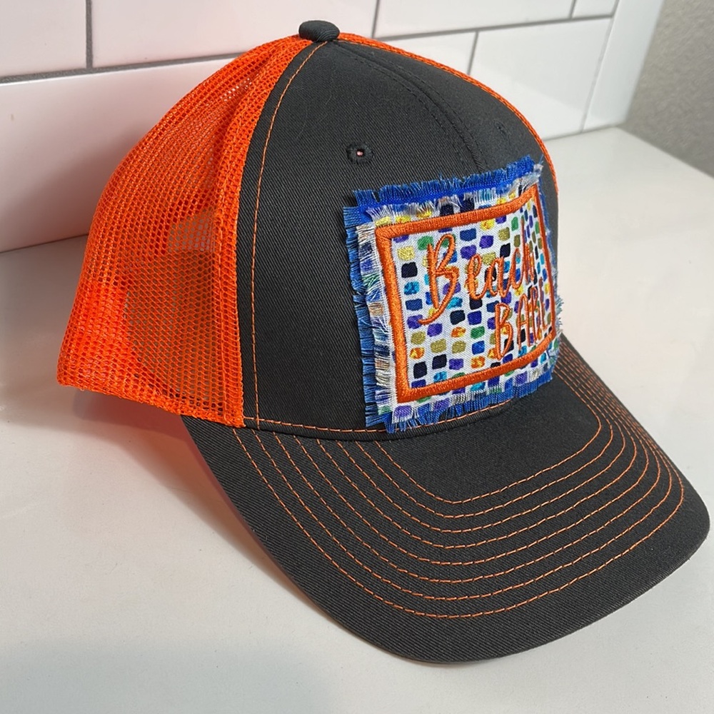 Custom Trucker Hat Cap Beach Babe - image 3